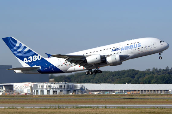 空中客车A380飞机