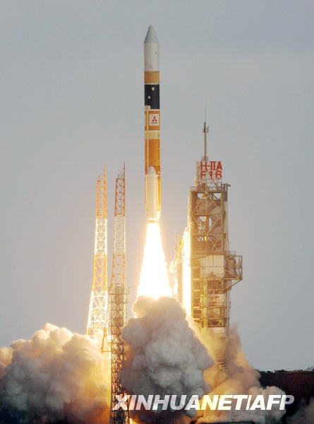 资料图：日本H-2A火箭发射侦察卫星
