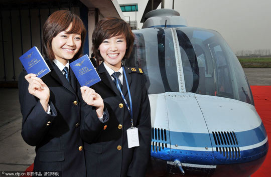 3月22日，谢曦垚和马洋考核顺利取得了驾驶执照
