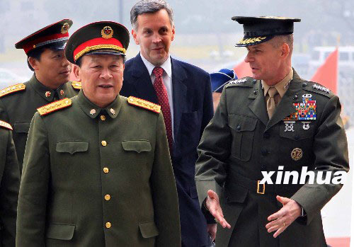 中美防长首次通过军事热线通话关注台海局势