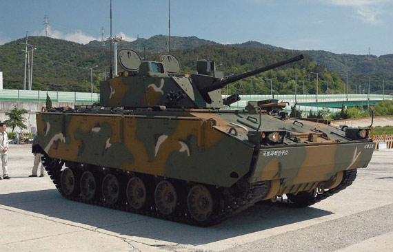 韩国近500辆新型步兵战车交付将装备机械化师