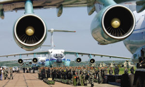 上合军演实现中国远程战略投送能力的新跨越