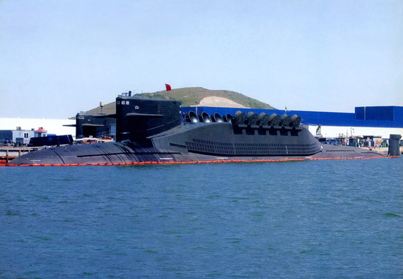 中国海军新型战略核潜艇