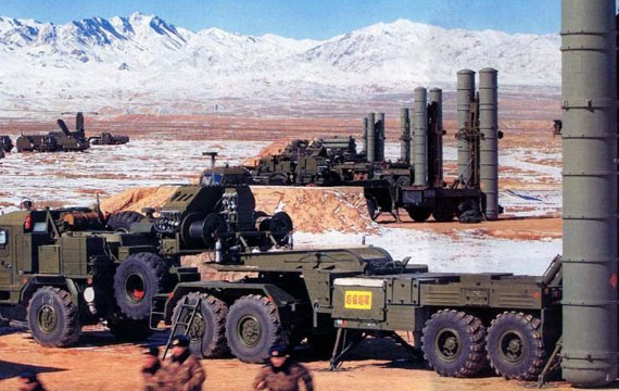 中国向俄订购了大量S-300系列防空导弹