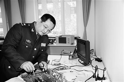 导弹专家王克军。摄影：曲晨