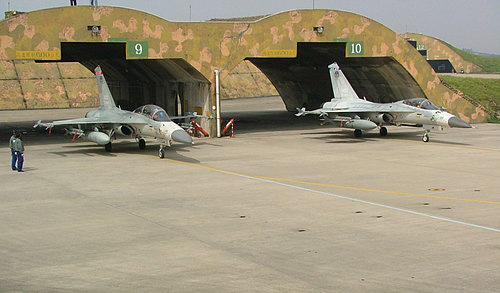 资料图：台湾空军基地
