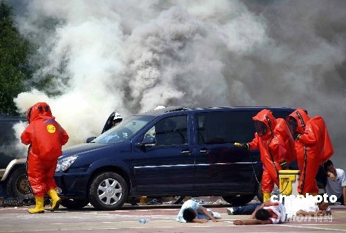 反核化生袭击和爆炸活动是奥运反恐重点(图)