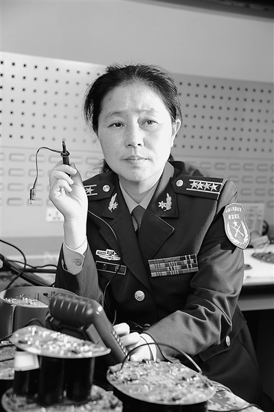 工作中的刘茹脸上总是流露出这样的神态：平和、专注、坚毅
