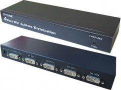 大雅新科技4口DVI 双通道高清分配器