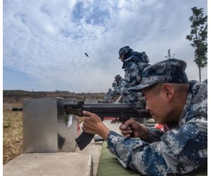 中部战区空军某新训旅开始实弹射击考核