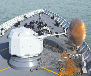 海军组织舰艇枪炮专业竞赛性考核