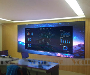 Voury卓华携小间距LED显示屏助力禹城城市管理指挥中心