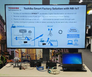 华为和东芝在NB-IoT智能工厂领域开展合作