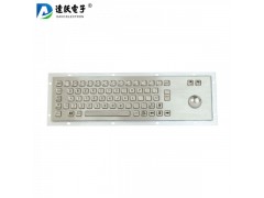 达沃D-8602金属防爆键盘 工业键盘 PC一体键盘 键鼠一体防暴键盘图1
