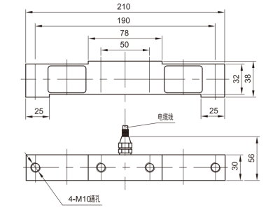 BK-6桥式测力/称重传感器图2