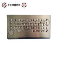 防水防爆墙式耐用不锈钢金属工业键盘