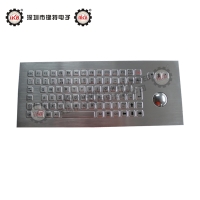 IP65动态防水防尘防暴不锈钢金属键盘  机械激光/光电球
