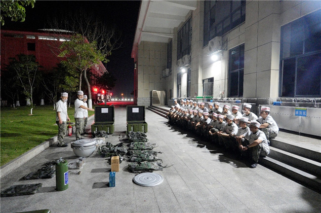 算盘碰大勺，福建武警某支队这场后勤集训有看头！